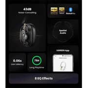 Ugreen HP203-35757 HiTune Max5c Wireless On Ear Headset Black