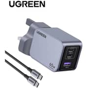 Ugreen 3 Port GaN Charger Grey
