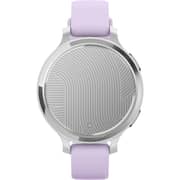 Garmin Lily 2 Active 33mm Monochrome Touch Display, Stylish Smartwatch, Silver with Purple Jasmine Band