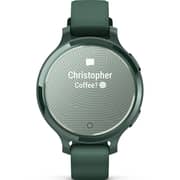Garmin 010-02891-02 Lily 2 Active Smartwatch Jasper Green With Jasper Green Silicone Band