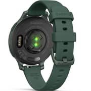 Garmin 010-02891-02 Lily 2 Active Smartwatch Jasper Green With Jasper Green Silicone Band