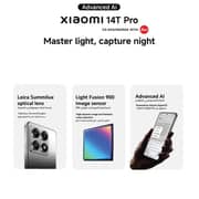 Xiaomi 14T Pro 512GB Titan Black 5G Smartphone