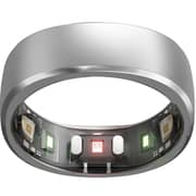 Ringconn Titanium Smart Ring Size 7 Silver