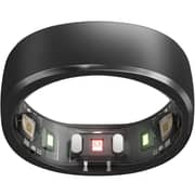Ringconn Titanium Smart Ring Size 12 Black