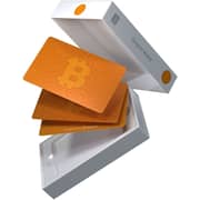 Tangem Crypto Hardware Wallet 2.0 Bitcoin Orange TG-HODL Pack of 3
