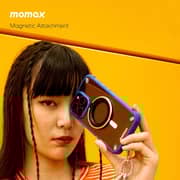 Momax Hoop Magnetic Ring Stand Black