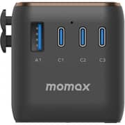 Momax 1 Pc 1-World 170W 4 Port Travel Adaptor Desert Titanium