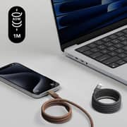 Momax 60W USB-C TO C Magnetic Cable 1m Desert Titanium