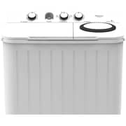 Hisense Twin Tub 9 kg Semi-Automatic, Dual Wash & Spin, White Washing Machine – WSBE901