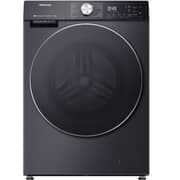 Hisense Front Load 12 kg Inverter Motor, 1400 RPM, Premium Black Washing Machine – WF5S1245BT2