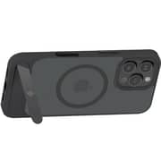 Smartix Premium Designer Stand Case Black iPhone 16 Pro Max