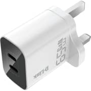 D-Link Dual USB GaN Wall Charger White