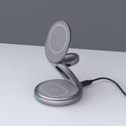 Mycandy 3-in-1 Wireless Charger 1m Grey