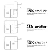 Native Union Dual Port GaN Charger White