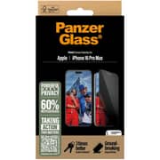 Panzerglass Privacy Screen Protector Black iPhone 16 Pro Max