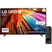 LG 86 Inch UHD UT80 4K Smart TV AI Magic remote HDR10 webOS24 (2024 Model) - 86UT80006LB