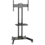 Beetec Mobile TV Cart Stand Black