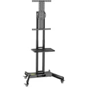 Beetec Mobile TV Cart Stand Black