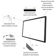 Beetec Projector Screen Grey