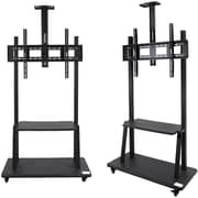 Beetec Mobile TV Cart Stand Black