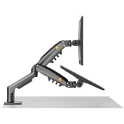 North Bayou Gas Spring Monitor Arm Wall Mount Black