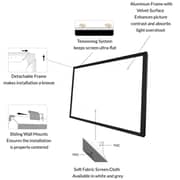 Beetec Projector Screen Grey