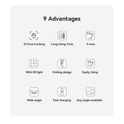 Yesido AI Tracking Gimbal Stabilizer Black