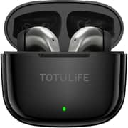Totulife T-TWSPUREBK Pure Series Wireless Earbuds Black