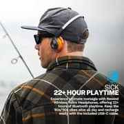 Jlab Rewind 2 Retro Wireless Over Ear Headset Black