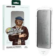 Green Lion Picasso 3D Privacy Screen Protector Black iPhone 16 Pro Max