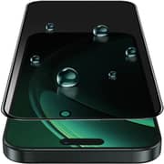 Green Lion 3D Silicone Plus Advanced Privacy Edge Screen Protector Black/Clear iPhone 16 Pro