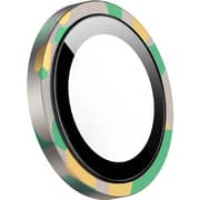 Green Lion Camo Lens Protector Natural Titanium iPhone 16 Pro/iPhone 16 Pro Max
