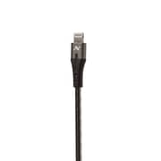 L'AVVENTO Flexible And heave duty - Metal MFI Type-C to Lightning Cable 1M, Silver - MP533