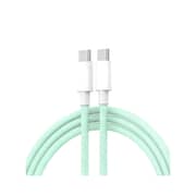 L'AVVENTO USB-C To USB-C Cable New Woven 60W 1.2M - Green