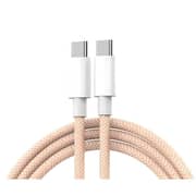 L'AVVENTO USB-C To USB-C Cable New Woven 60W 1.2M - Orange