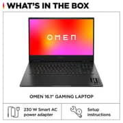 HP Omen Gaming (2023) Laptop - 13th Gen / Intel Core i7-13620H / 16.1inch FHD / 1TB SSD / 16GB RAM / 8GB NVIDIA GeForce RTX 4060 Graphics / Windows 11 Home / English Keyboard / Shadow Black / International Version - [16-WD0073DX]
