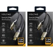 Voltme USB-C to USB-C 240W Fast Charging Cable 1.2m Black