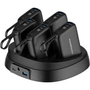 Powerology 5-in-1 Power Bank 10000mAh Black PPBCHA48BK
