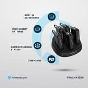 Powerology 5-in-1 Power Bank 10000mAh Black PPBCHA48BK