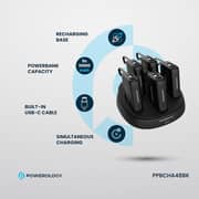 Powerology 5-in-1 Power Bank 10000mAh Black PPBCHA48BK