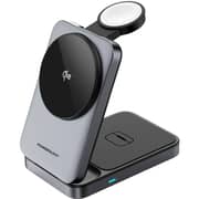 Powerology 3-in-1 Wireless Charger Black