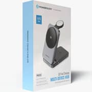 Powerology 3-in-1 Wireless Charger Black