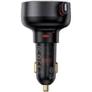 Baseus Car Charger C+Retractable iP Cable Black