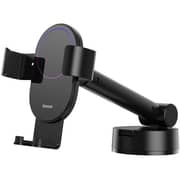 Baseus Suction Cup Car Mount With Base Black