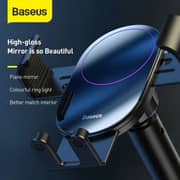 Baseus Suction Cup Car Mount With Base Black