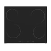 Purity Electric Hob 4 Vitroceramic eyes, 60 cm, Black, HPREE-V6050