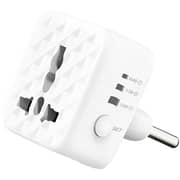 Green Lion 1 Pc Universal Conversion Plug White