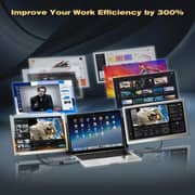 V2COM A0-S6 FHD Rotation Laptop Screen Extender 15.6inch