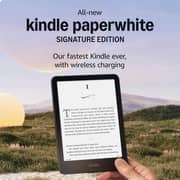 Amazon 12th Gen Kindle Paperwhite Signature Edition Tablet - WiFi 32GB 7inch Metallic Black