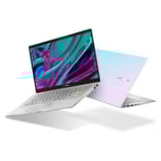 Asus VivoBook S14 S433FL-EB081T Laptop - Core i7 1.8GHz 8GB 512GB 2GB Win10 14inch FHD Dreamy White English/Arabic Keyboard